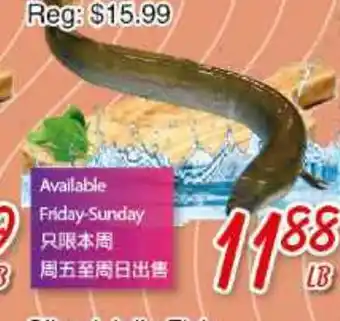Foody Mart Live water eel offer