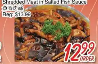 Foody Mart Shredded meat in salted fish sauce offer