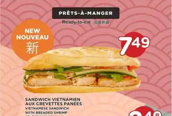 Kim Phat Vietnamese sandwich with breaded shrimp offer