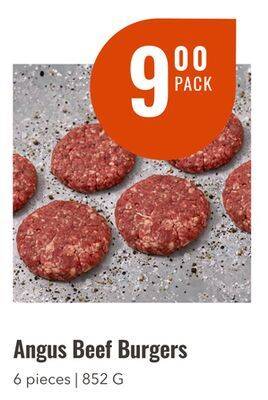 Wild Fork Foods Angus beef burgers offer