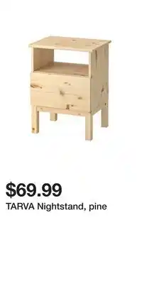 IKEA Tarva nightstand, pine offer