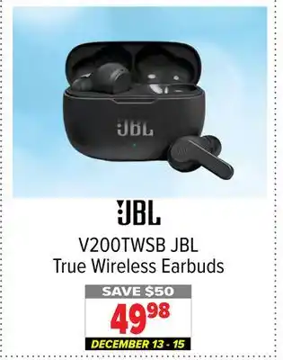 2001 Audio Video Jbl true wireless earbuds offer