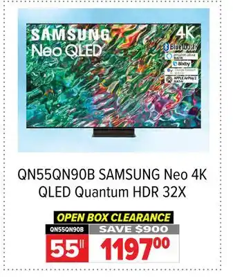 2001 Audio Video Samsung neo 4k qled quantum hdr 32x 55 offer