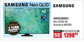2001 Audio Video Samsung 55 neo qled 4k quantum matrix offer