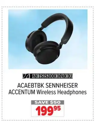 2001 Audio Video Sennheiser accentum wireless headphones offer