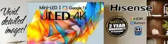 2001 Audio Video Hisense 55 4k uhd quant dot mini-led offer