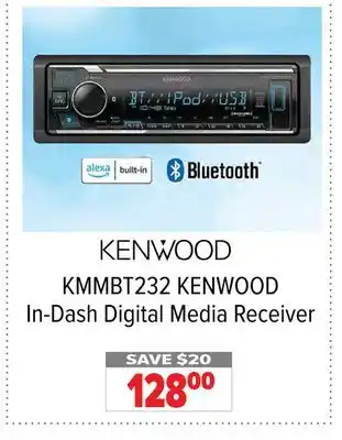 2001 Audio Video Kenwood in-dash digital media receiver offer