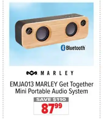 2001 Audio Video Marley get together mini portable audio system offer