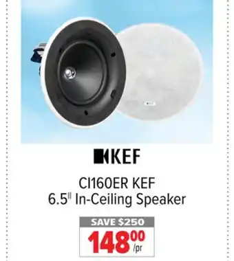 2001 Audio Video Kef 6.5|| in-ceiling speaker offer