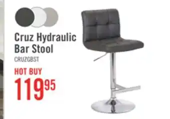 The Brick Cruz grey bar stool offer
