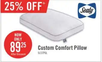 The Brick Sealy custom comfort pillow offer