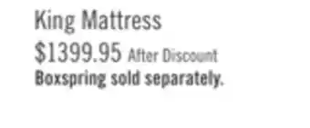 The Brick Serta icomfort hybrid prohd vanguard 2.0 eurotop king mattress offer