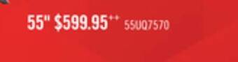 The Brick Lg 55 uq7570 series 4k led smart webos tv offer