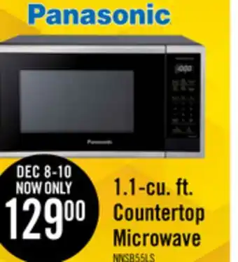 The Brick Panasonic 1.1 cu. ft. countertop microwave - nnsb55ls offer