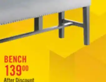 The Brick Alto dining bench offer