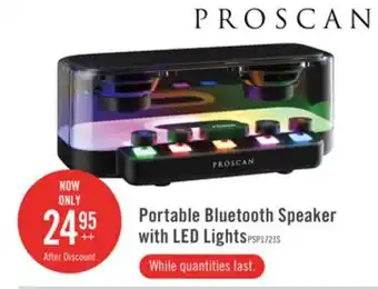 The Brick Proscan light up bluetooth speaker offer