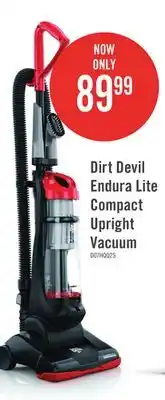 The Brick Dirt devil endura lite compact upright vacuum offer