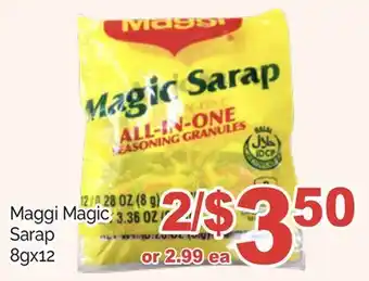 T&T Supermarket Maggi magic sarap, 8gx12 offer