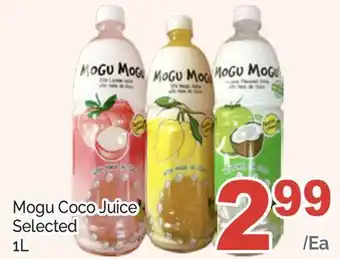 T&T Supermarket Mogu coco juice, 1l offer