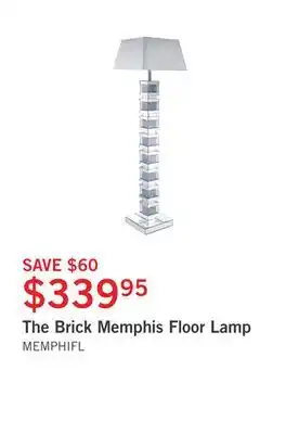 The Brick The brick memphis floor lamp offer