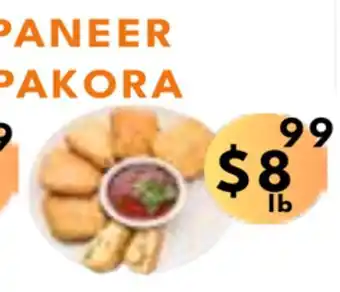 Food World Supermarket Paneer pakora offer