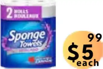 Food World Supermarket Sponge towels ultra pro offer