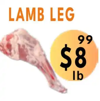 Food World Supermarket Lamb leg offer