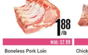 Nations Fresh Foods Pork chop offer