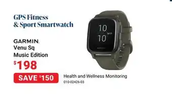 Visions Electronics Garmin venu sq music edition offer