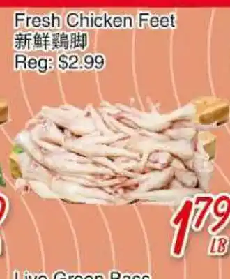 Foody Mart Fresh chicken feet offer