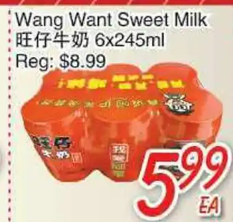 Foody Mart Wang want sweet milk offer