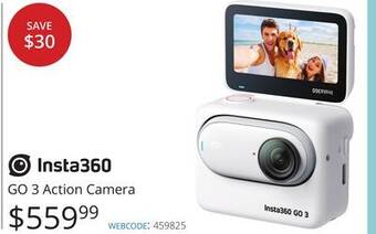 Vistek Insta360 go 3 action camera offer