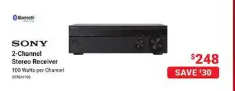 Visions Electronics Sony 2-channel stereo receiver offer