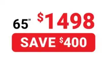Visions Electronics Sony google tv native 65 x90l smart tv offer