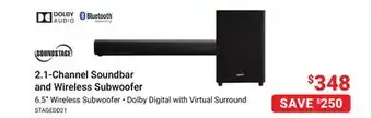 Visions Electronics Hisense 2.1-channel soundbar system offer