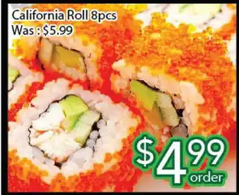 Ample Food Market California roll offer
