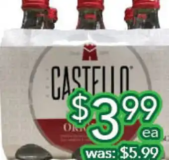 Ample Food Market Castello original sparkling water offer