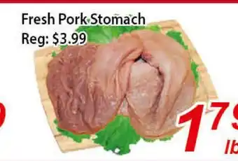 Seasons Foodmart Fresh pork stomach offer