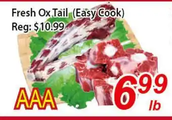 Seasons Foodmart Fresh ox tail (easy cook) offer