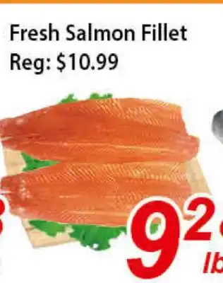 Seasons Foodmart Fresh salmon fillet offer