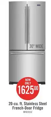 The Brick Maytag 20 cu. ft. french-door refrigerator mfb2055frz offer