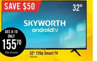 The Brick Skyworth 32 720p hd smart television with google assistant - 32tc6200 offer