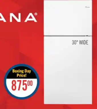 The Brick Amana 18 cu. ft. top-freezer refrigerator art318ffdw offer
