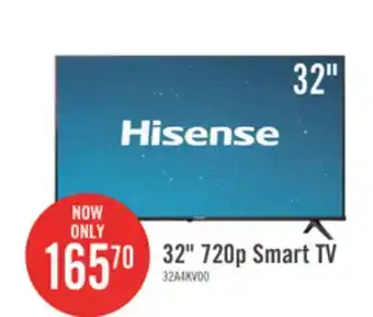 The Brick Hisense a4kv 32 hd vidaa tv offer