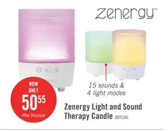 The Brick Ihome zenergy light and sound therapy candle - izbt110wft offer
