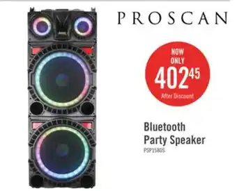 The Brick Proscan light up bluetooth speaker psp1580 offer