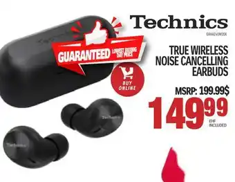 Centre Hi-Fi Technics true wireless noise cancelling earbuds offer