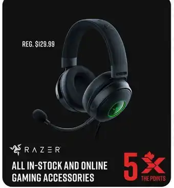 Canex Razer all in-stock and online gaming accessories offer