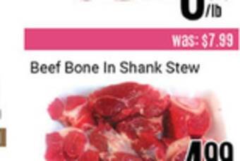 Nations Fresh Foods Beef bone in shank stew offer