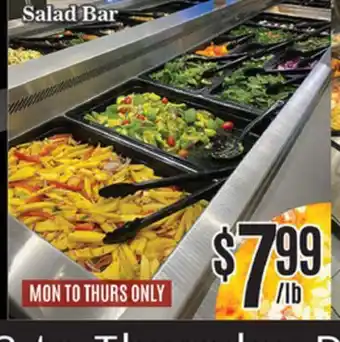 Nations Fresh Foods Salad bar offer